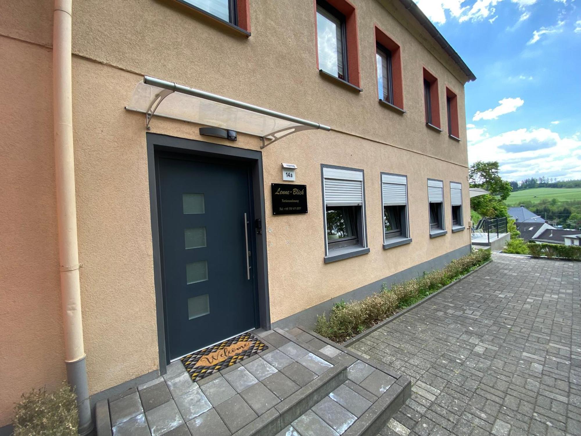 Lenne-Blick Ferienwohnung Finnentrop エクステリア 写真